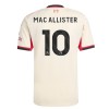 Liverpool Mac Allister 10 Borte 2025-26 - Herre Fotballdrakt Liverpool Mac Allister 10 Borte 2025-26 - Herre Fotballdrakt